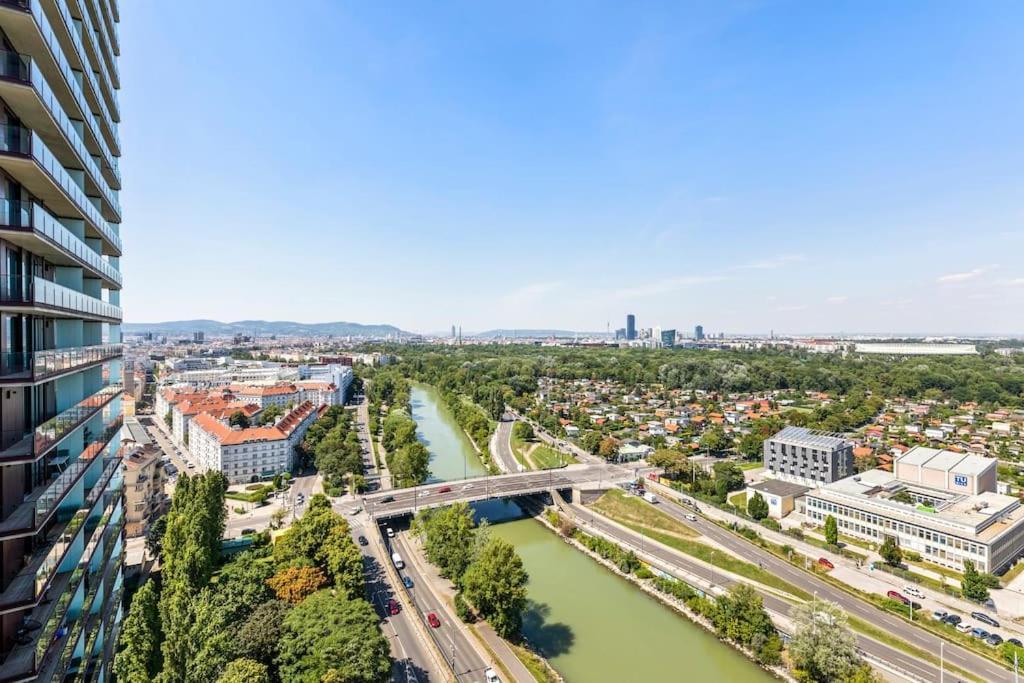 Design Apartment With Amazing View Over Відень Екстер'єр фото
